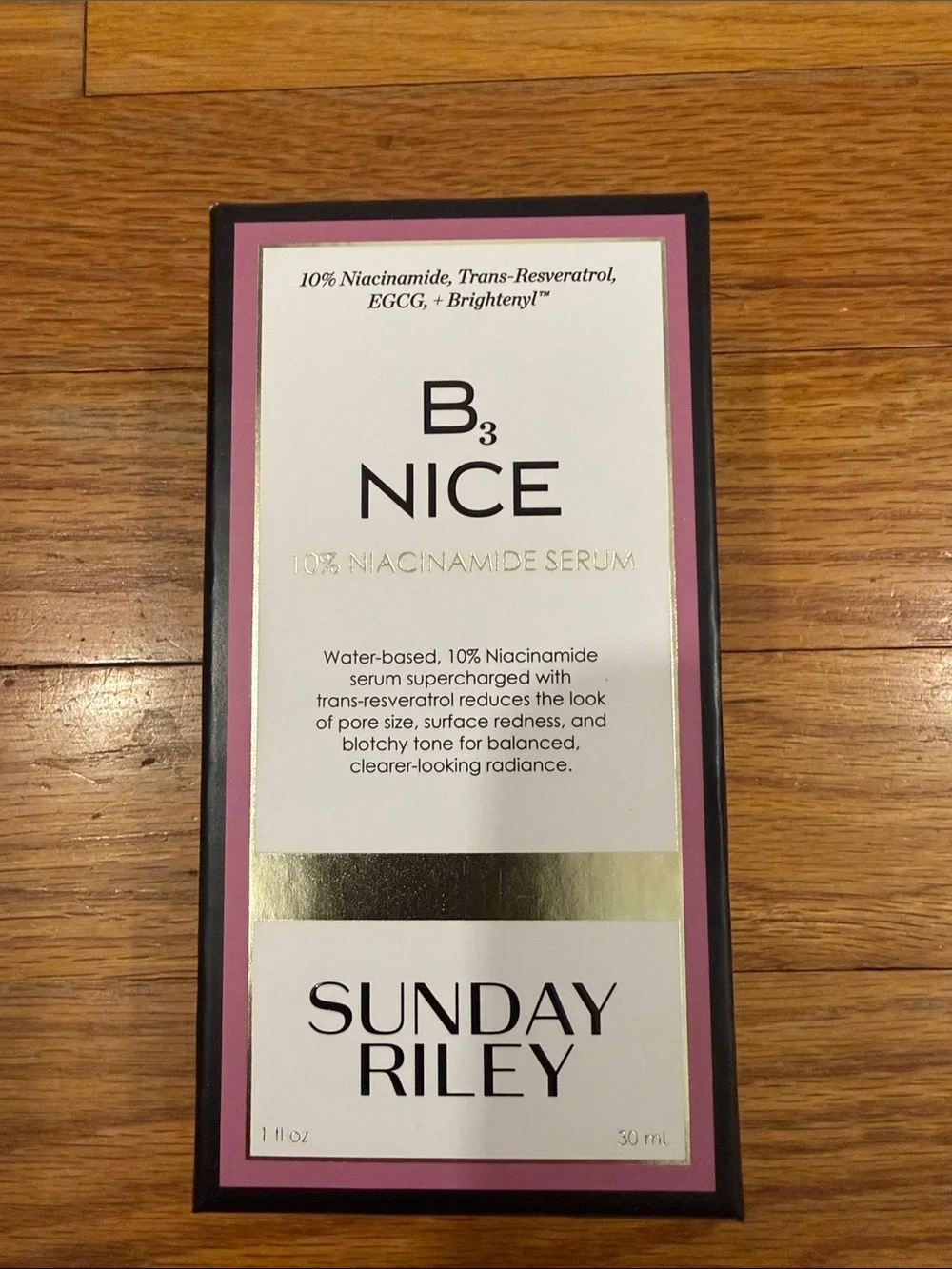 Sunday Riley B3 Nice - 10% Niacinamide Serum 1 fl oz